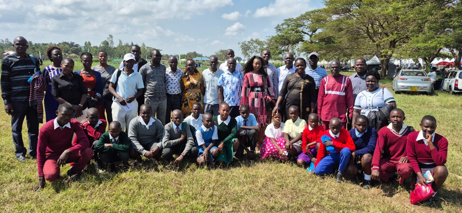 The Chakula Bora schools team at World Food Day