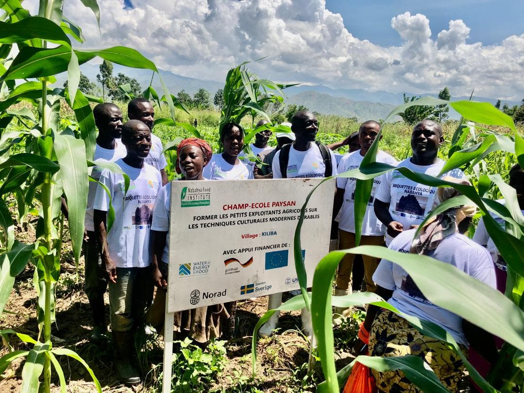 Farmer field school training session