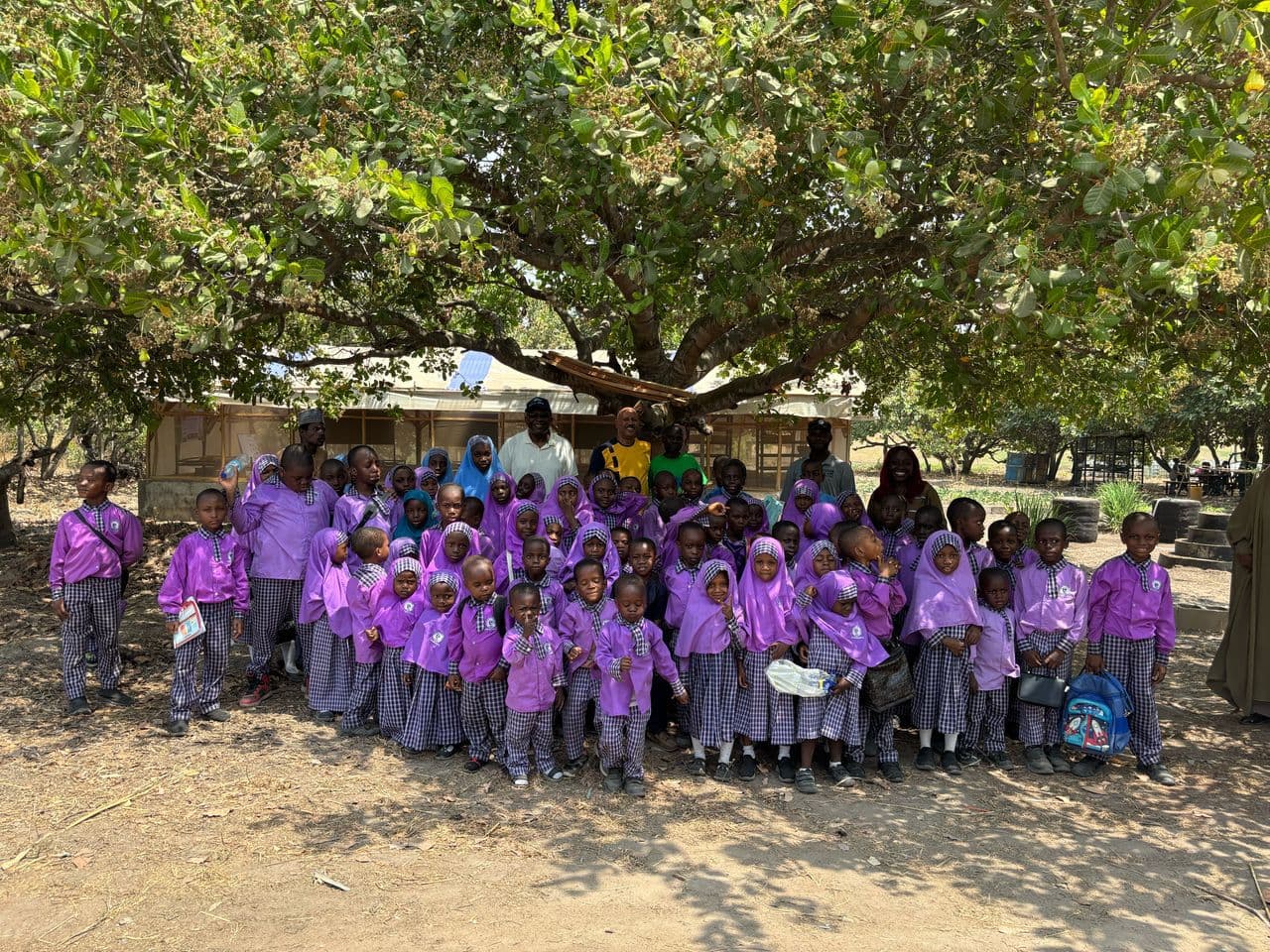 Farm tour moment at Maripha Farms